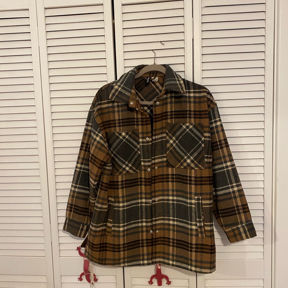 Taylor Swift Evermore H&M Plaid Jacket